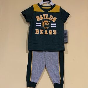Baylor bears football jersey infant set pants new ncaa